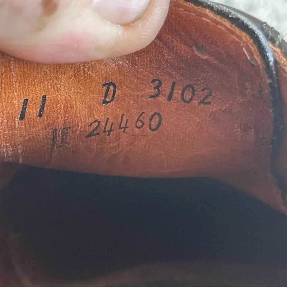 Allen Edmonds Black Men's Dress Shoes size 11 “Bradley”